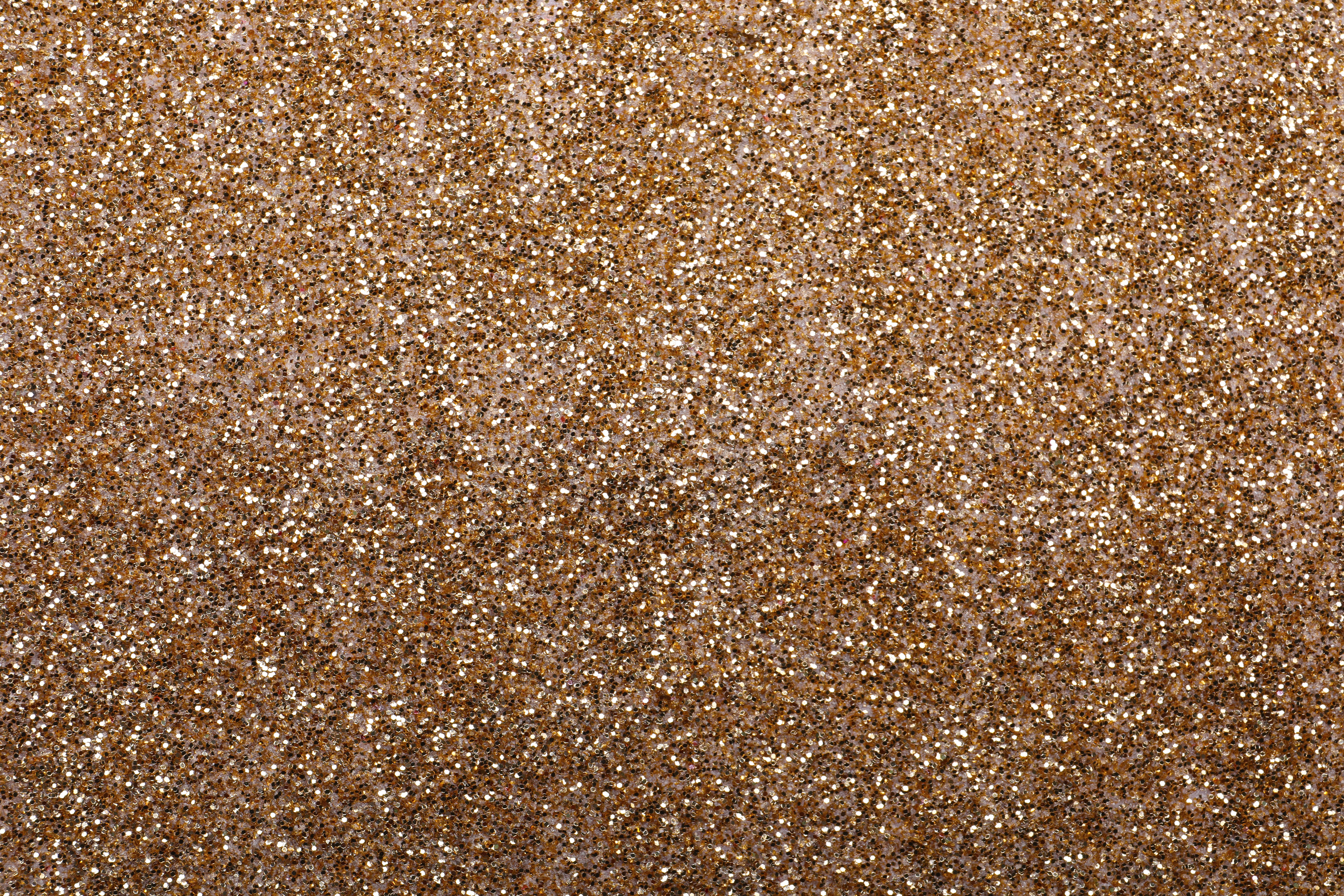 Shiny Light Brown Glitter as Background, Closeup
